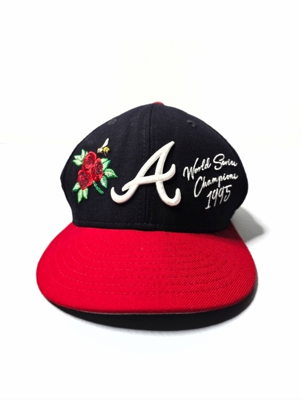 Pre-Loved New Era Atlanta Braves Logo Impressions Embroidered 59FIFTY Hat